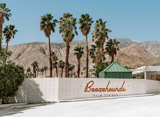 Boozehounds Palm Springs outside view