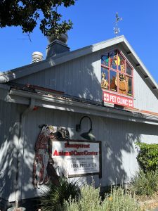 SunnyCrest Animal Care Center. Mrs. Petlove’s Bed and Breakfast Inn is upstairs